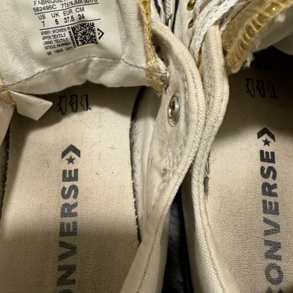 Converse White Chuck Taylor All-Star Lift Sneakers - Picture 6 of 12